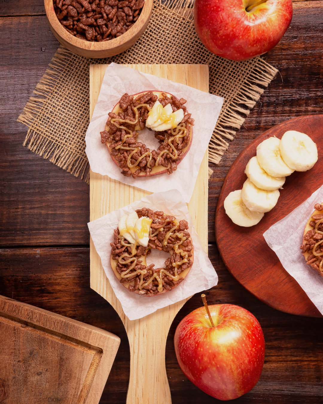 Apple Ring 'Doughnuts'