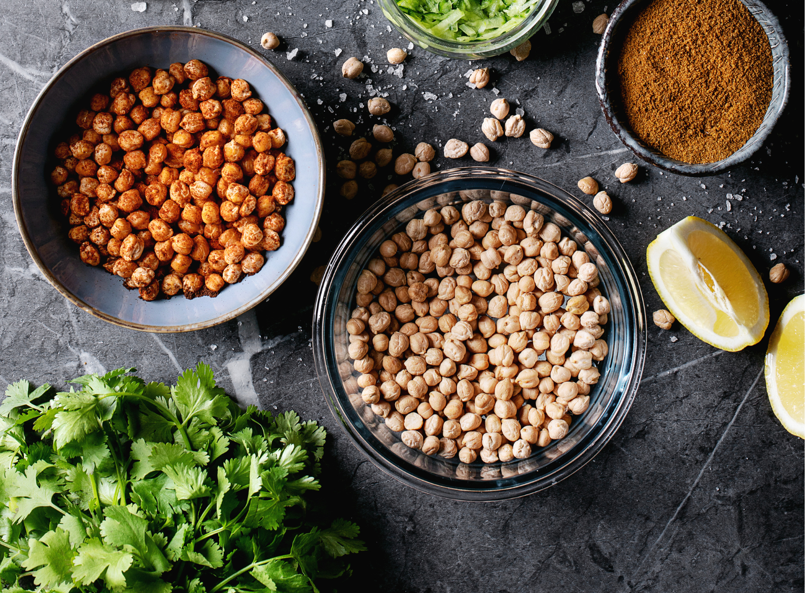 Indian Chickpea Salad 