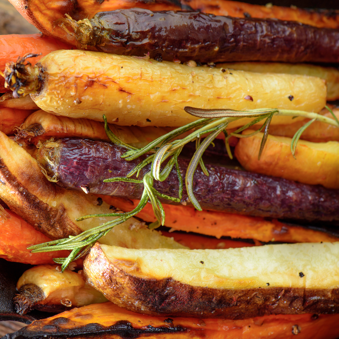 Maple & Thyme Roasted Root Veg