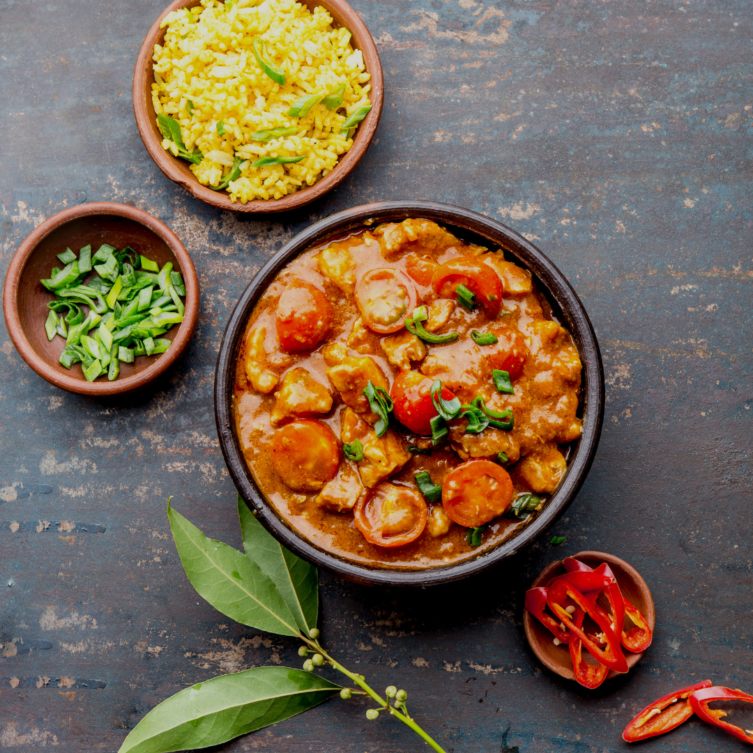 Sweet Potato & Spinach Rogan Josh 