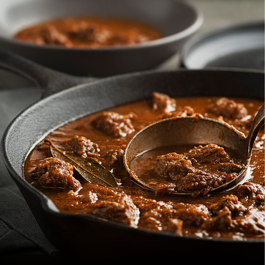 Traditional Caribbean Deep Flavoured Beef Stew