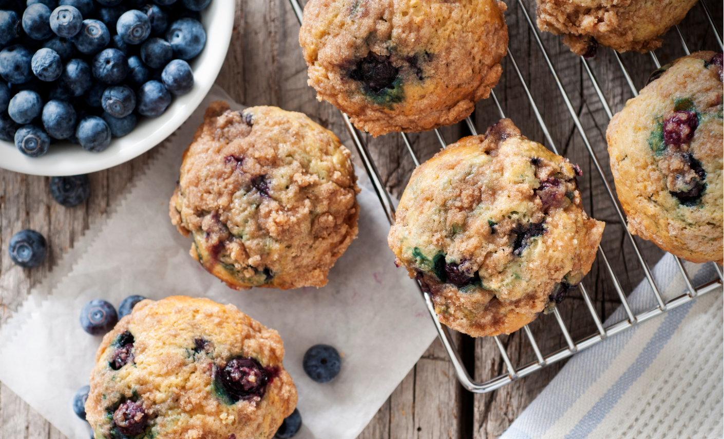 Blueberry Breakfast Muffins 