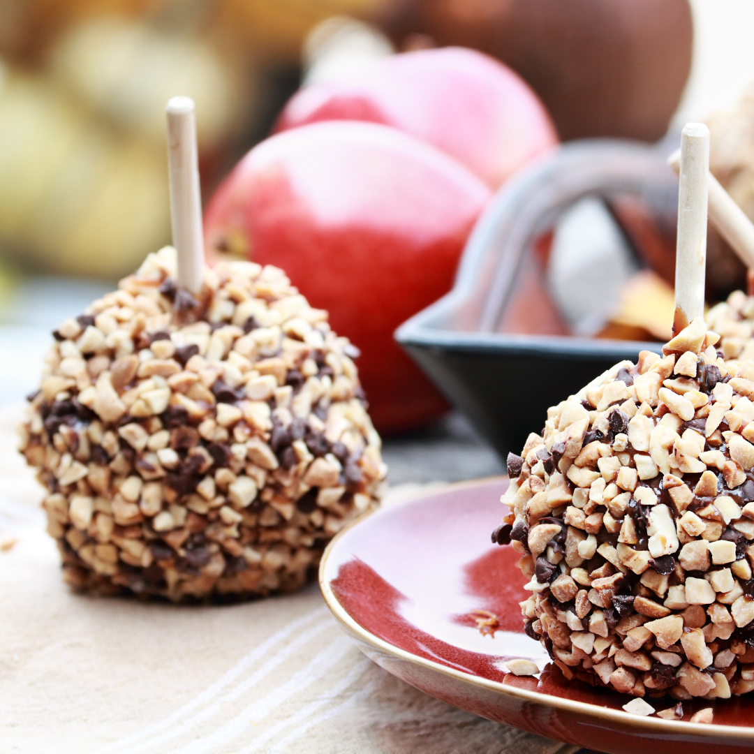 Chocolate Date 'Toffee' Apples